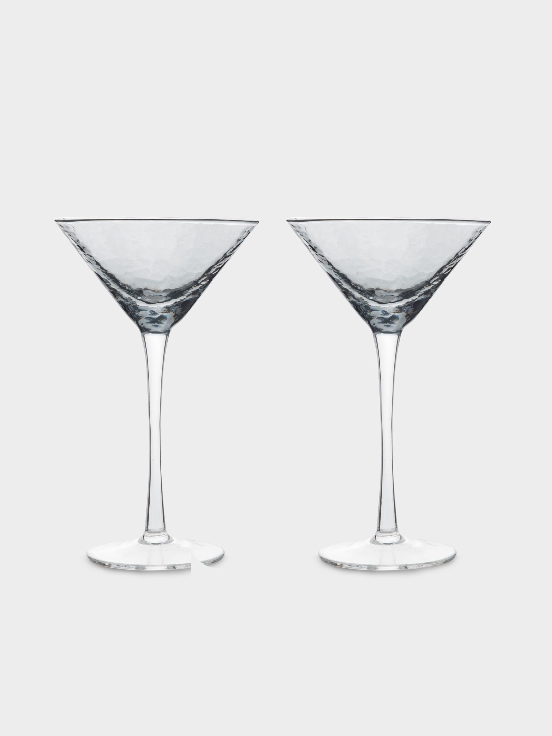 Бокал для мартини, 150 мл, 2 шт, стекло, серый, Nocturne, image-0