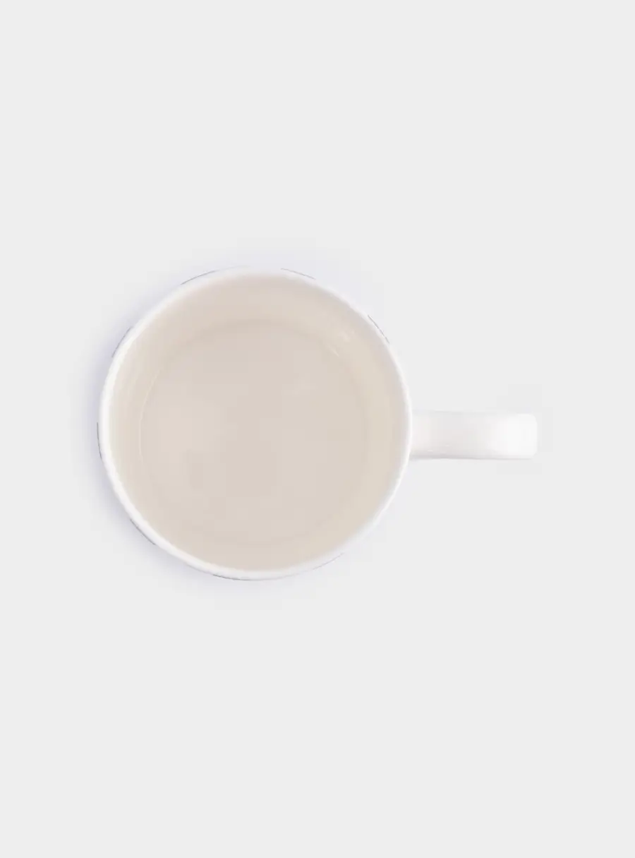 Кружка, 380 мл, фарфор F, белая, Орнамент, Greco, image-4