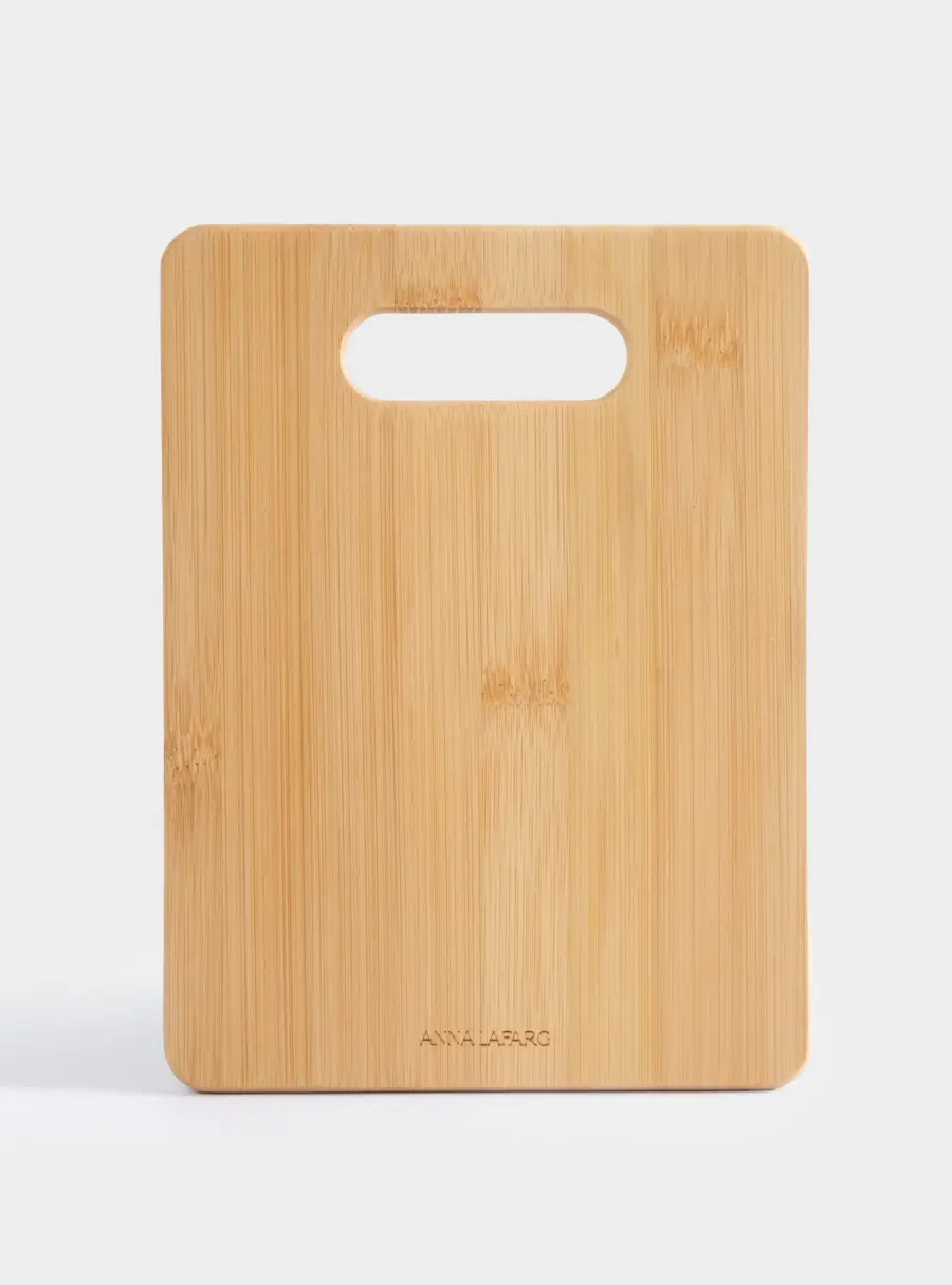 Доска разделочная, 20х15 см, прямоугольная, бамбук, Calm ,image-0
