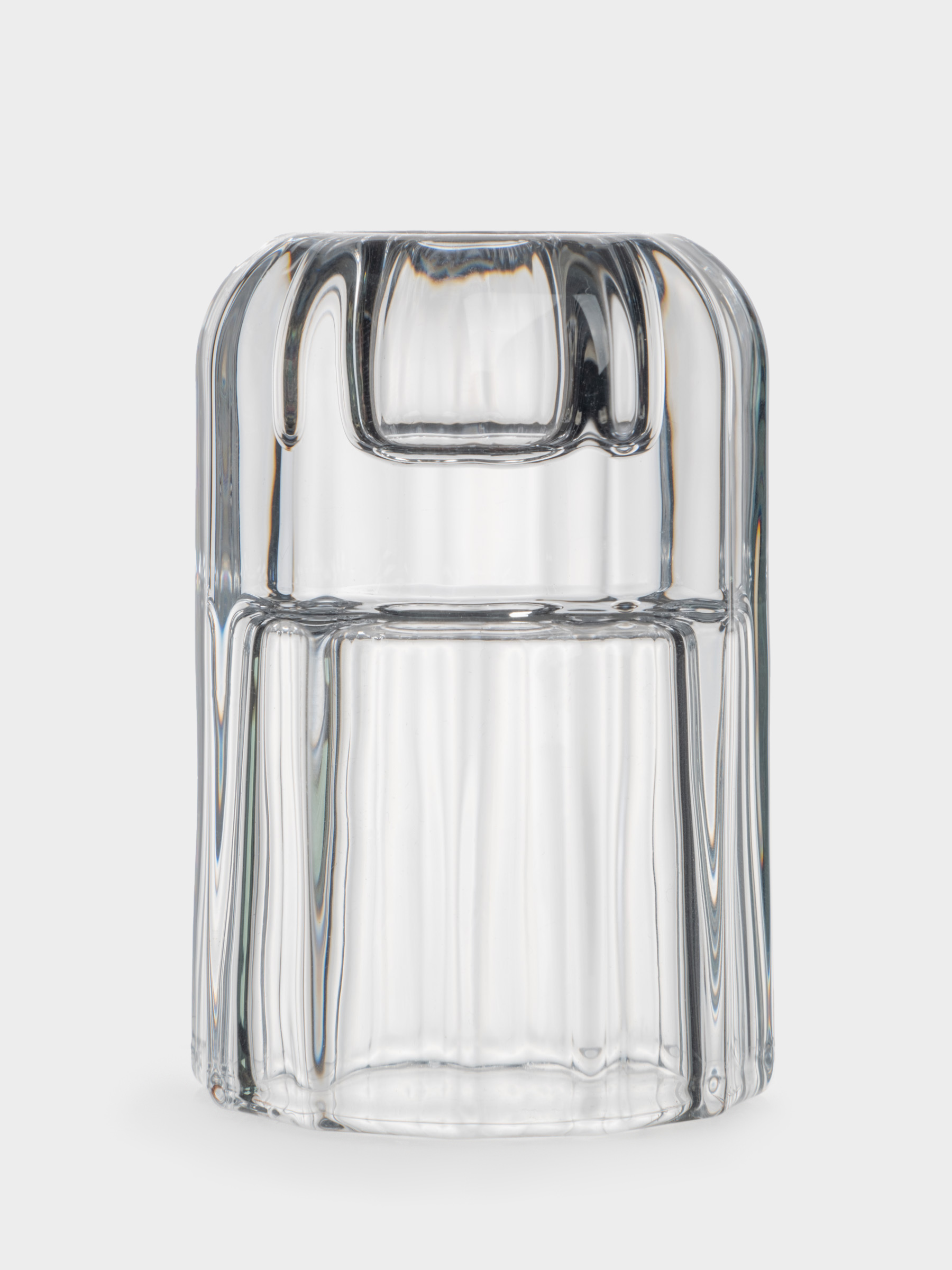 Подсвечник, 8 см, для тонкой свечи, стекло Р, Grand, image-1