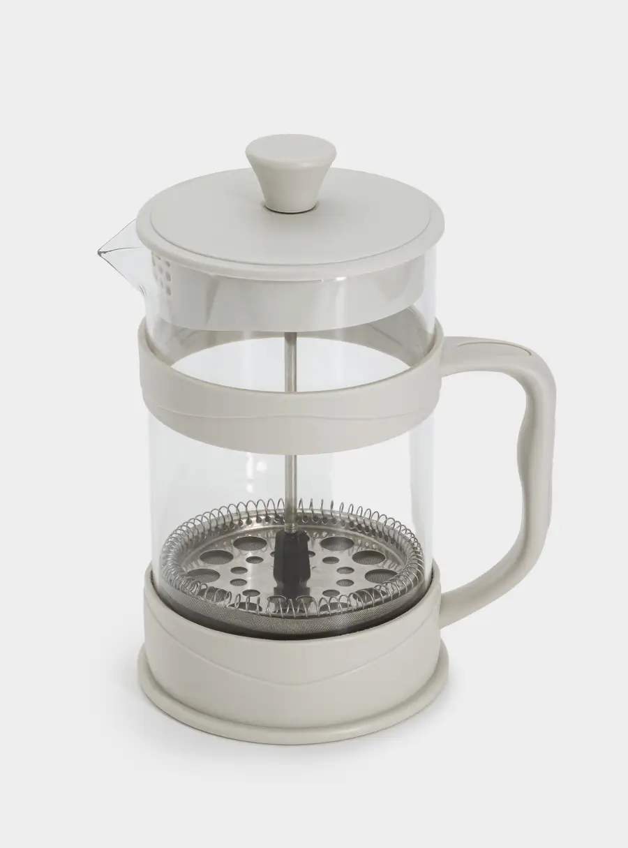 Френч-пресс, 850 мл, стекло Б/сталь/пластик, молочный, Visual ,image-1