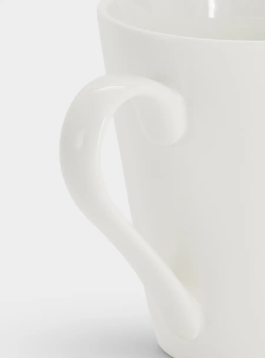 Кружка, 300 мл, фарфор P, белая, White Basics, image-2