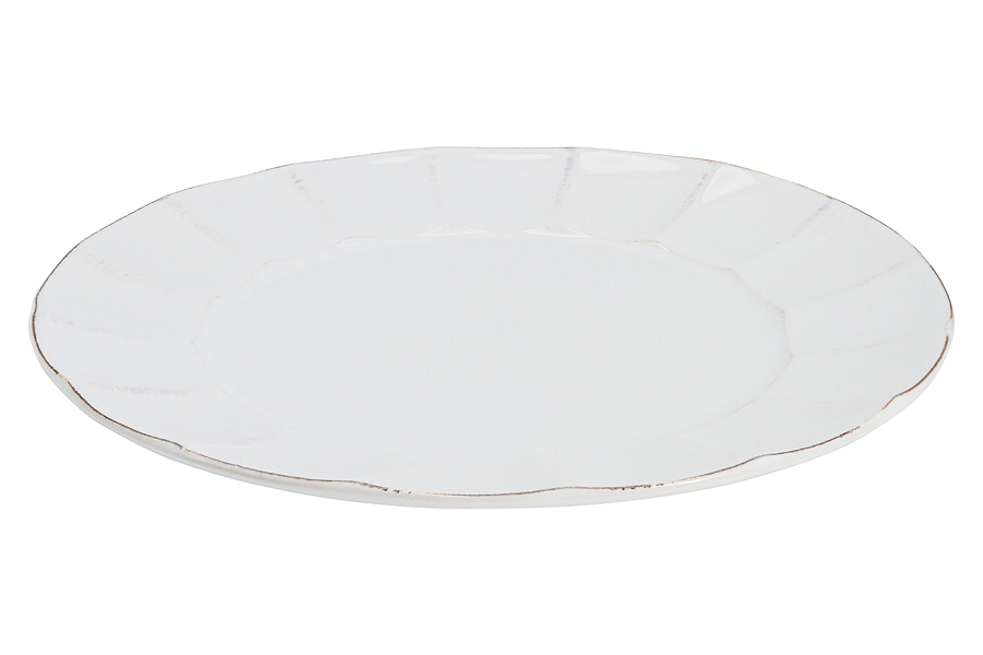 Тарелка обеденная Paris белый, 28 см