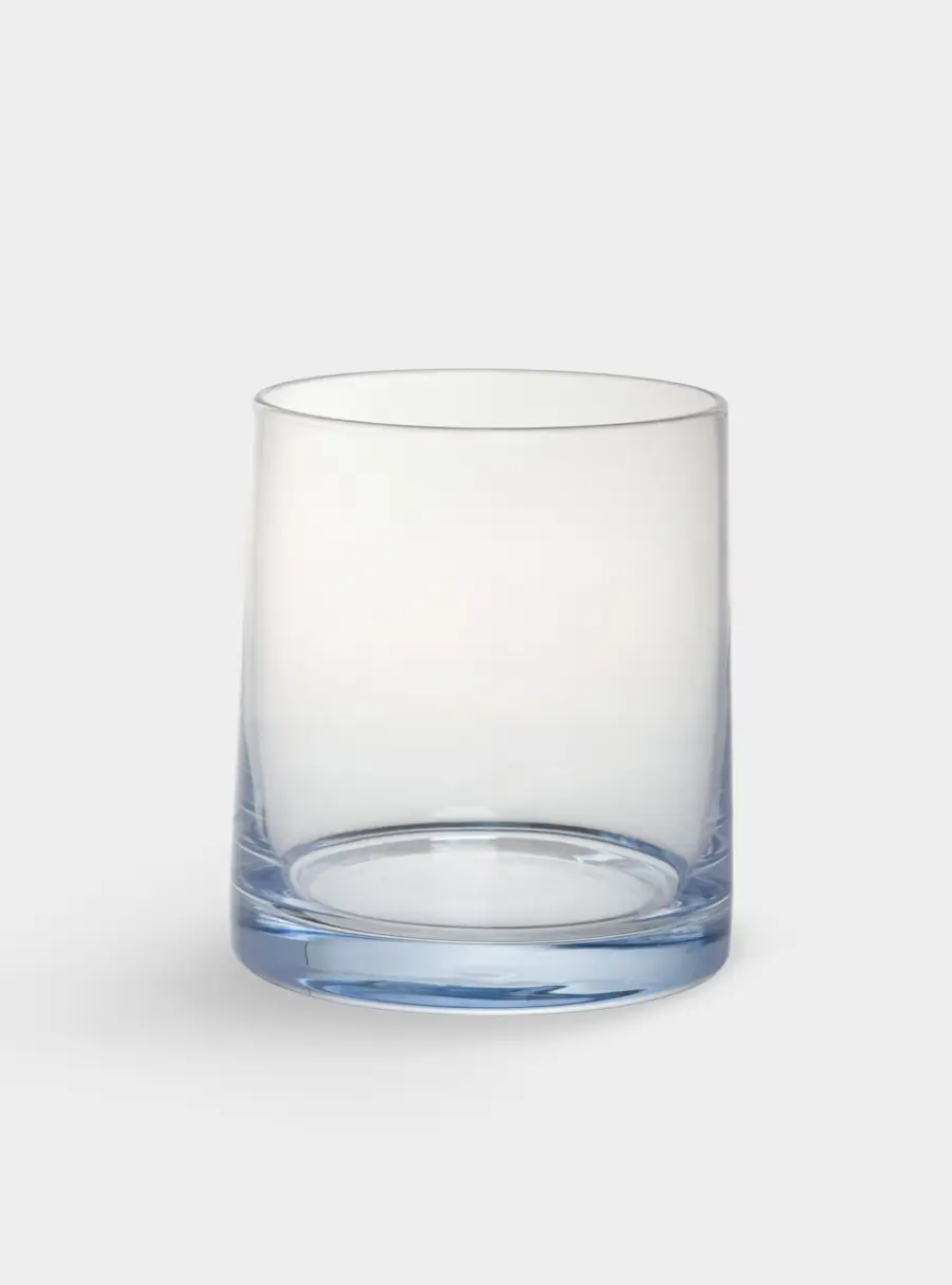 Стакан, 9 см, 320 мл, стекло, голубой, Soul ,image-0