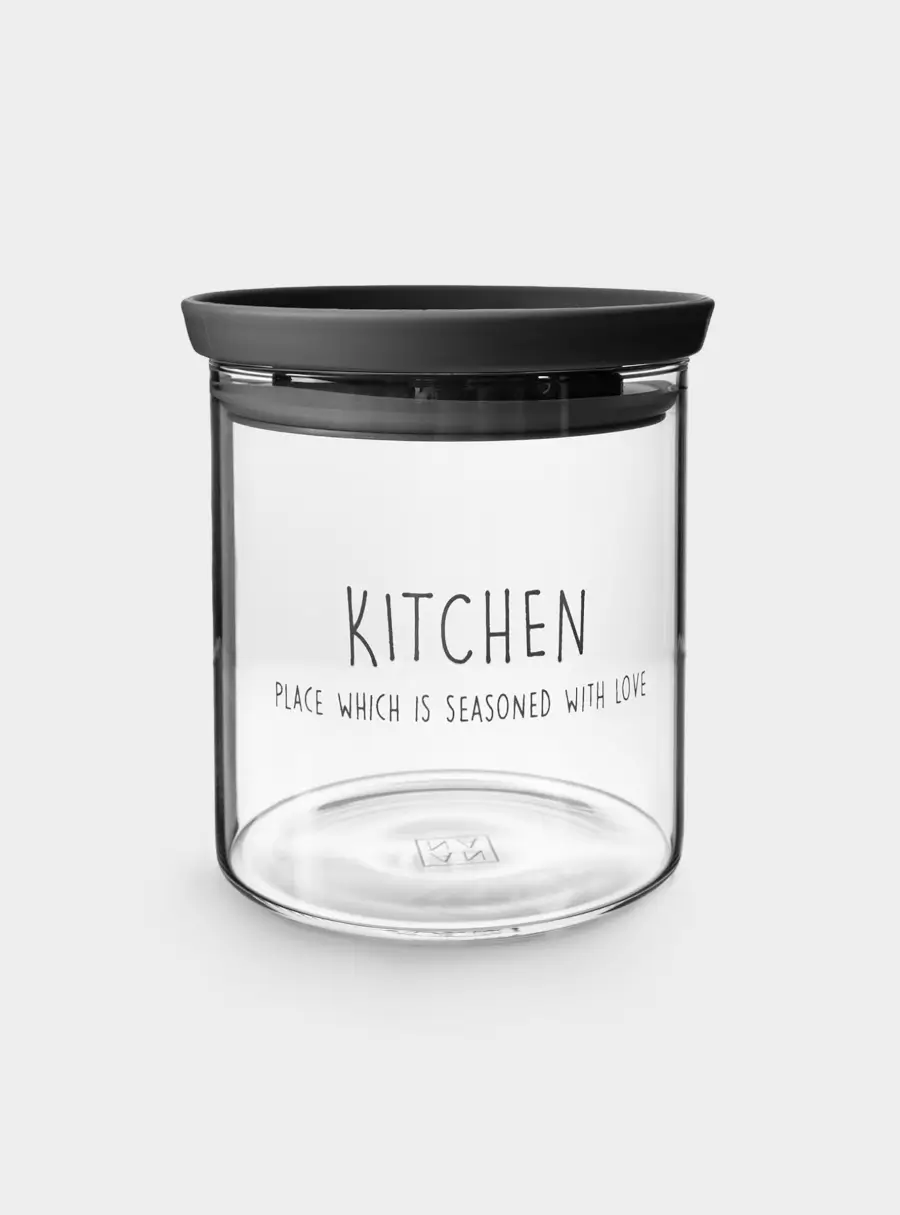 Банка для продуктов, 550 мл, стекло Б/пластик, Special ,image-1