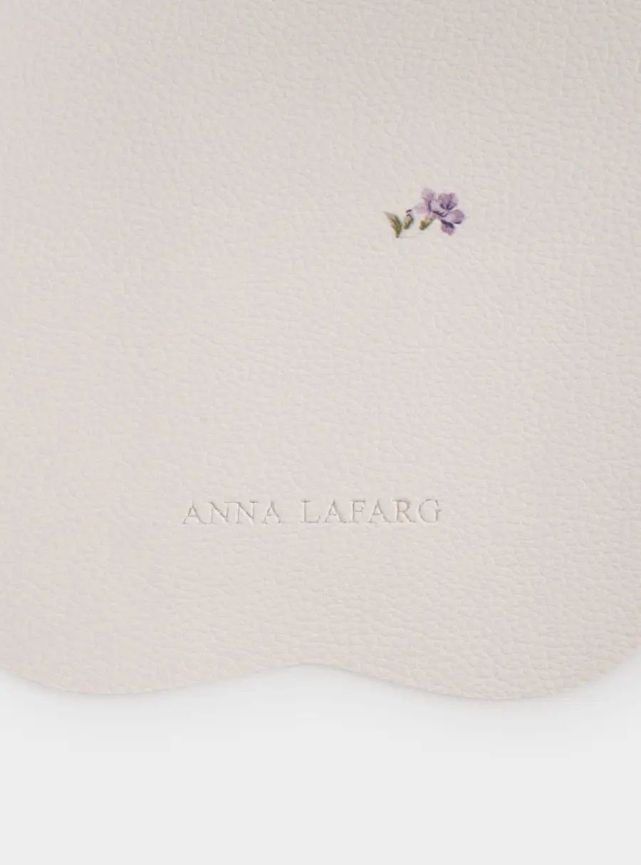 Салфетка под приборы, 30х45 см, ПВХ, овальная, белая, Весенние цветы, Meadow ,image-3