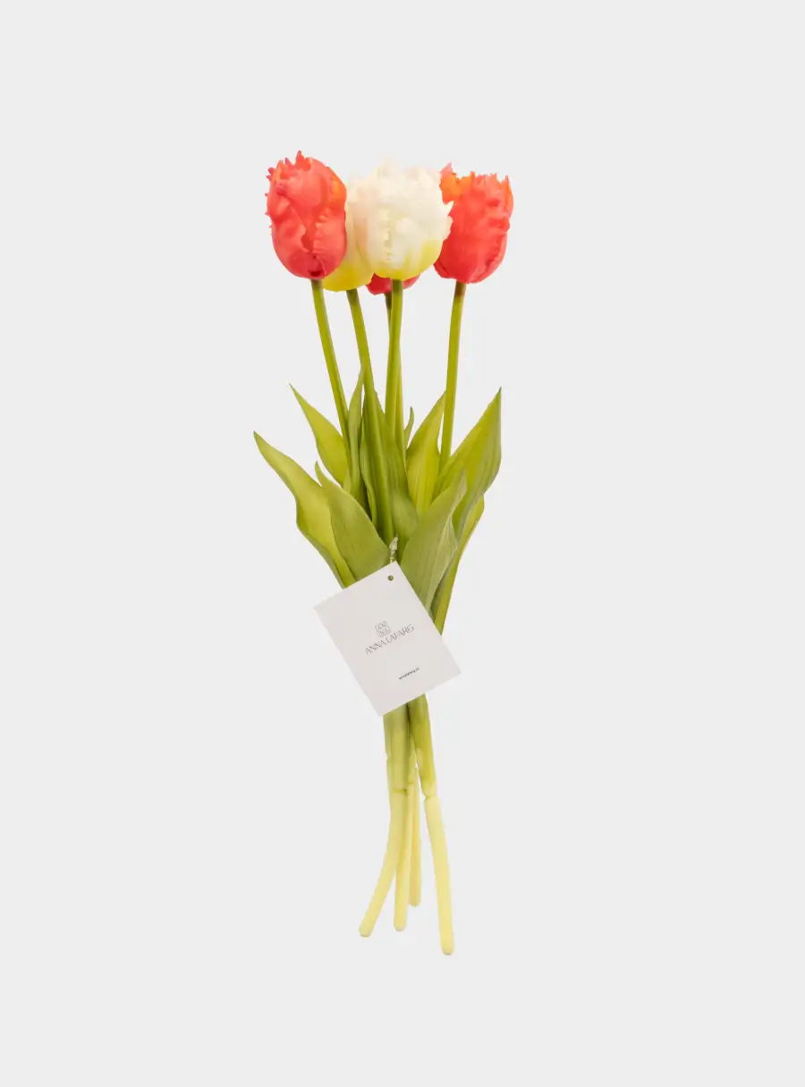 Букет искусственный, 39 см, полиэтилен, Букет тюльпанов, Interior spring, image-5