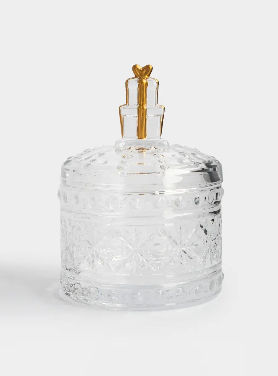Емкость для хранения, 12х9 см, 200 мл, стекло Р, Подарок, Finery ,image-0