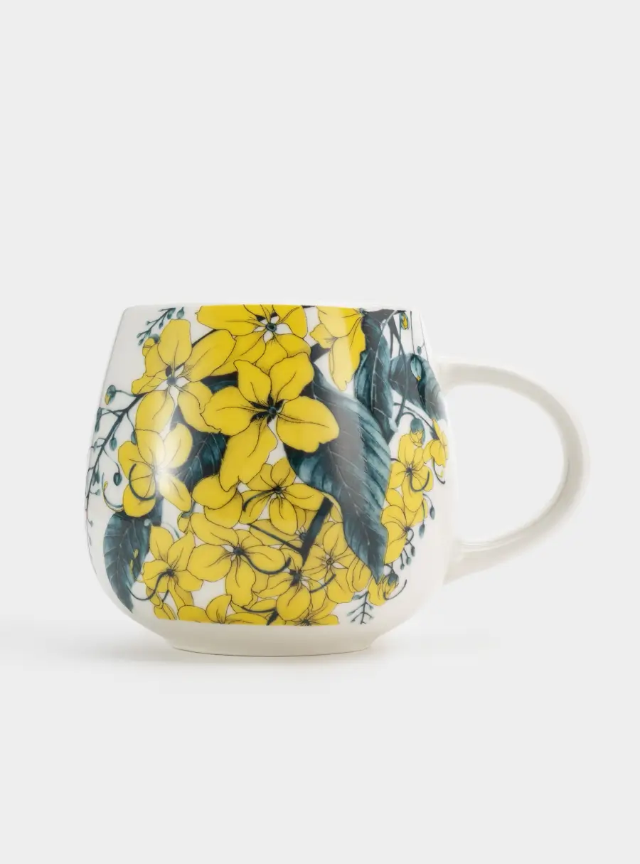 Кружка, 400мл, фарфор P, Акация, image-1