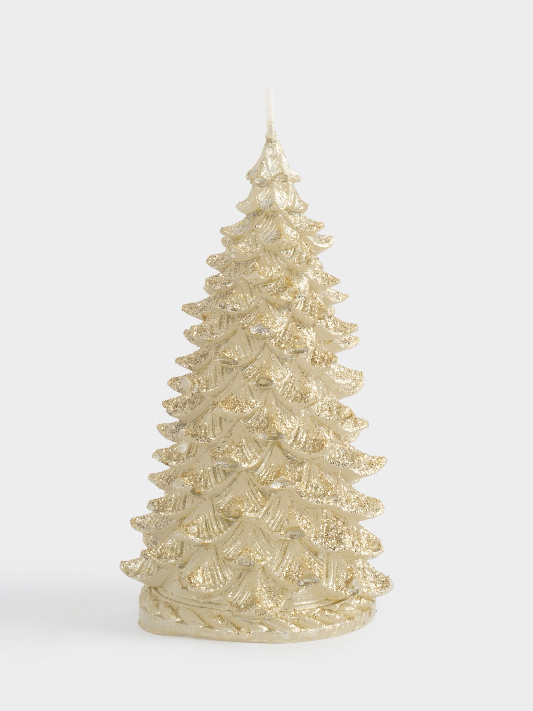 Свеча, 12 см, шампань, Елка, New year, image-0