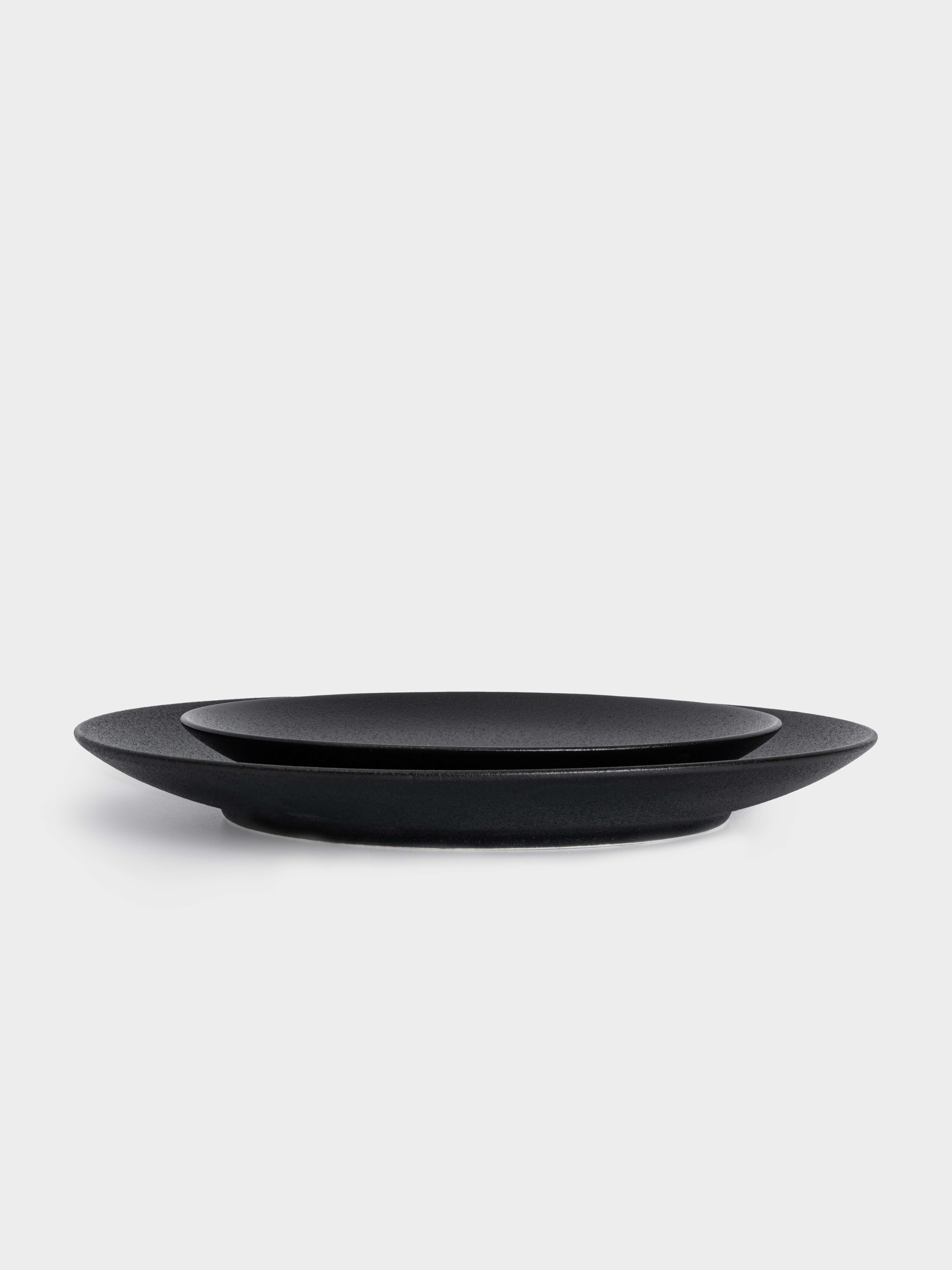 Сервиз обеденный, 4 перс, 12 пр, фарфор P, черный, матовый, Caviar Black, image-7