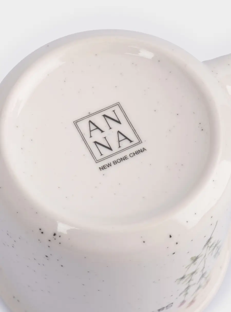 Кружка, 370 мл, фарфор N, белая, в крапинку, Чабер, Herbarium new, image-6