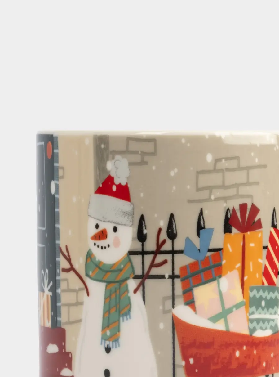 Кружка, 350 мл, 4 шт, фарфор N, Украшенный дом, Band, image-4