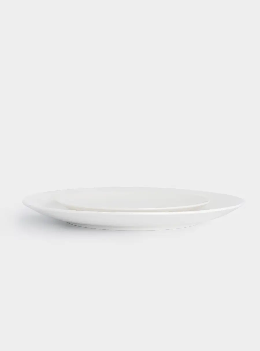 Сервиз обеденный, 4 перс, 12 пр, фарфор P, белый, White Basics, image-7