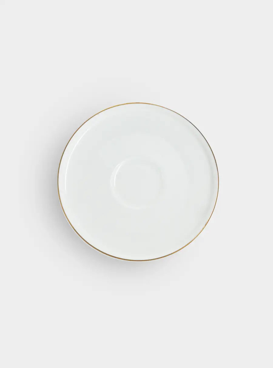 Чашка с блюдцем, 100 мл, Кашемир Gold ,image-2