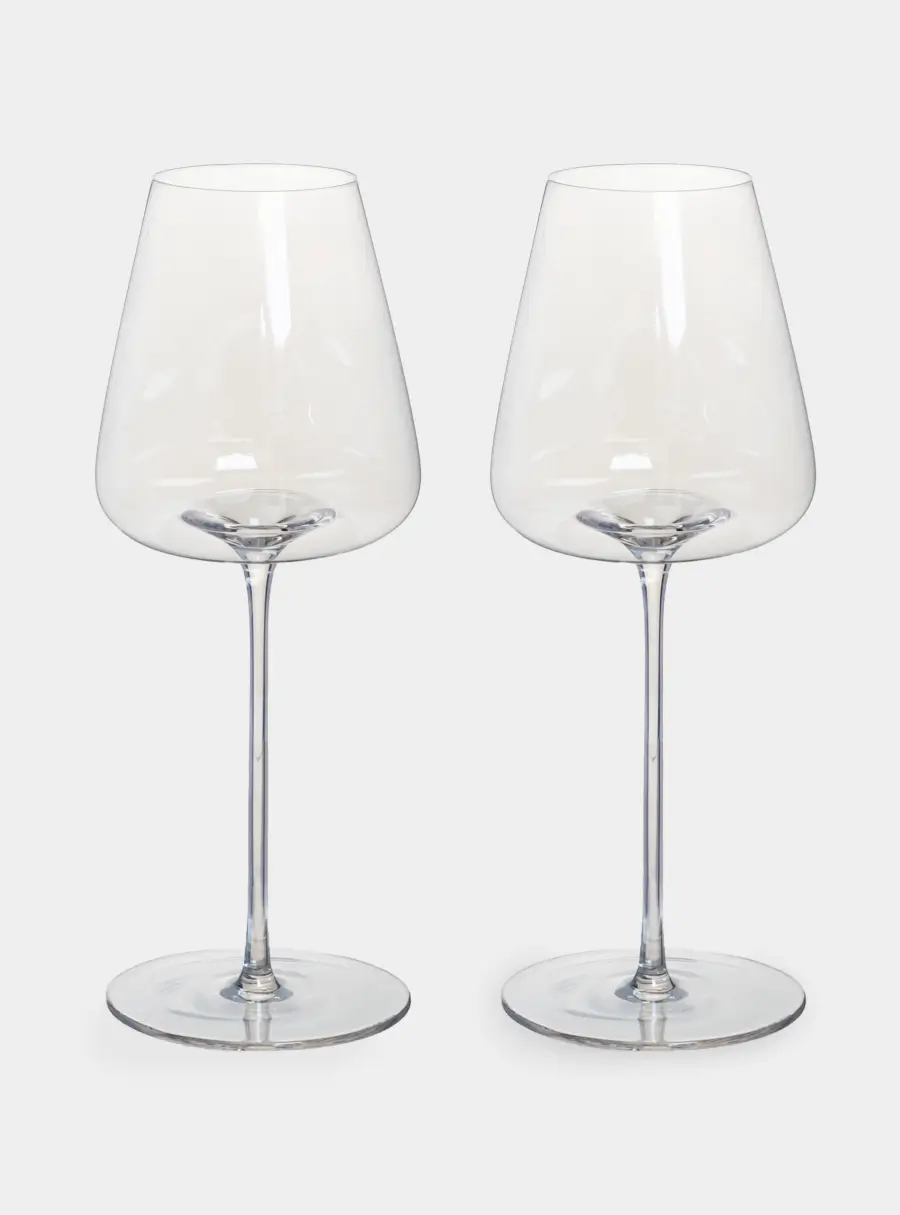 Бокал для красного вина, 480 мл, 2 шт, кристальное стекло, перламутр, Opera polar ,image-0