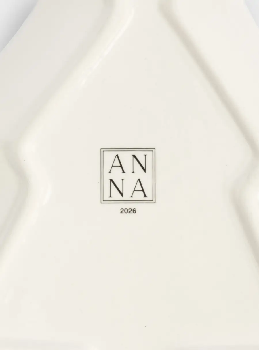 Блюдо, 23х20 см, керамика, зеленое, Елка с подарками, Festival ,image-4