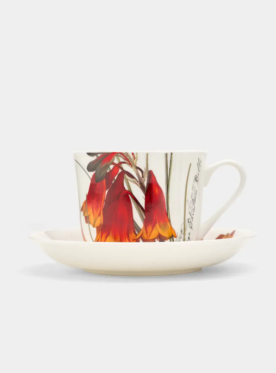 Пара чайная, 450 мл, 1 перс, 2 пред, фарфор F, Колокольчик ,image-1