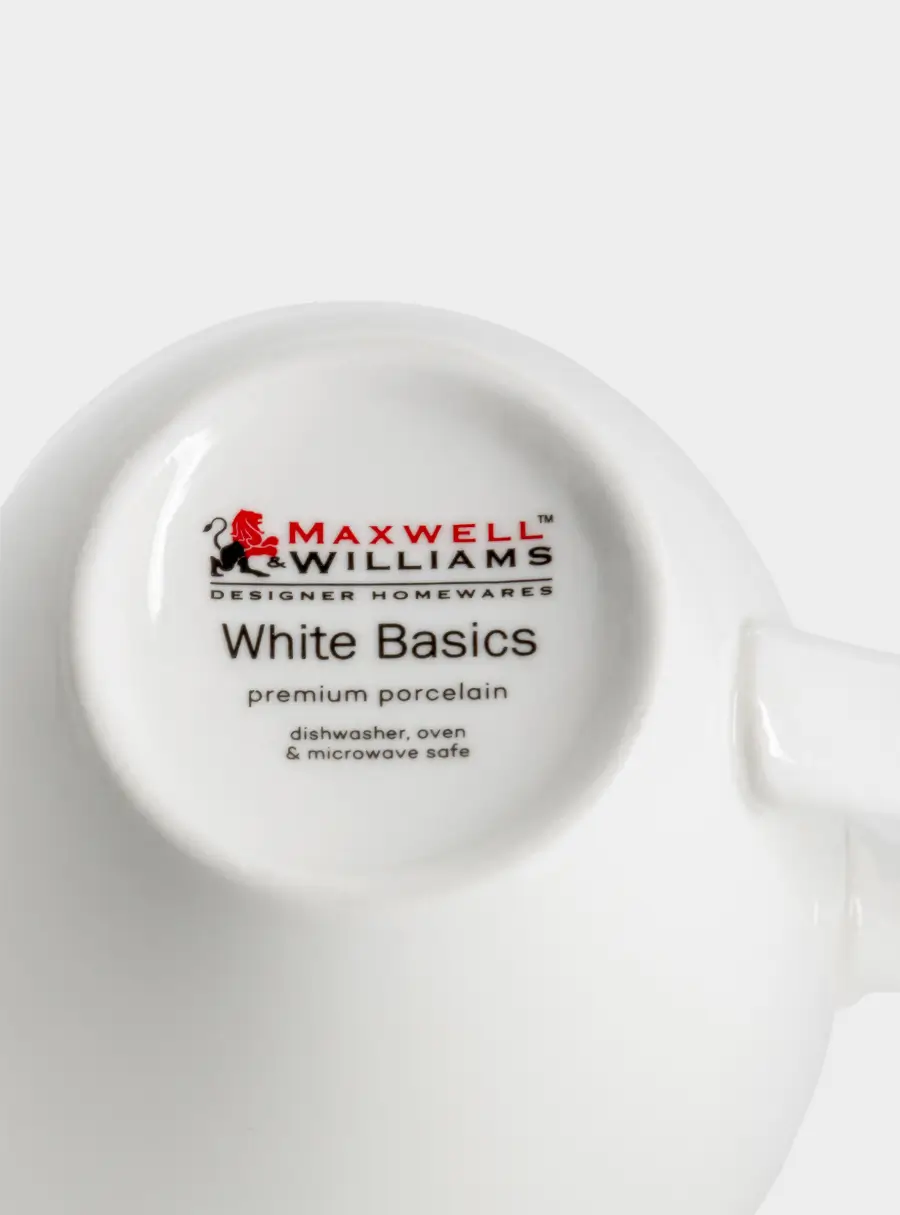 Кружка, 480 мл, фарфор P, белая, White Basics, image-3