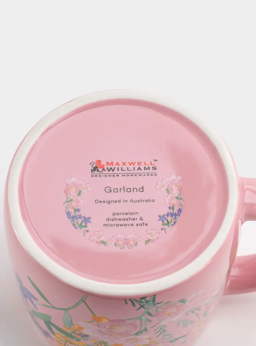 Кружка, 370 мл, розовая, Garland, image-7
