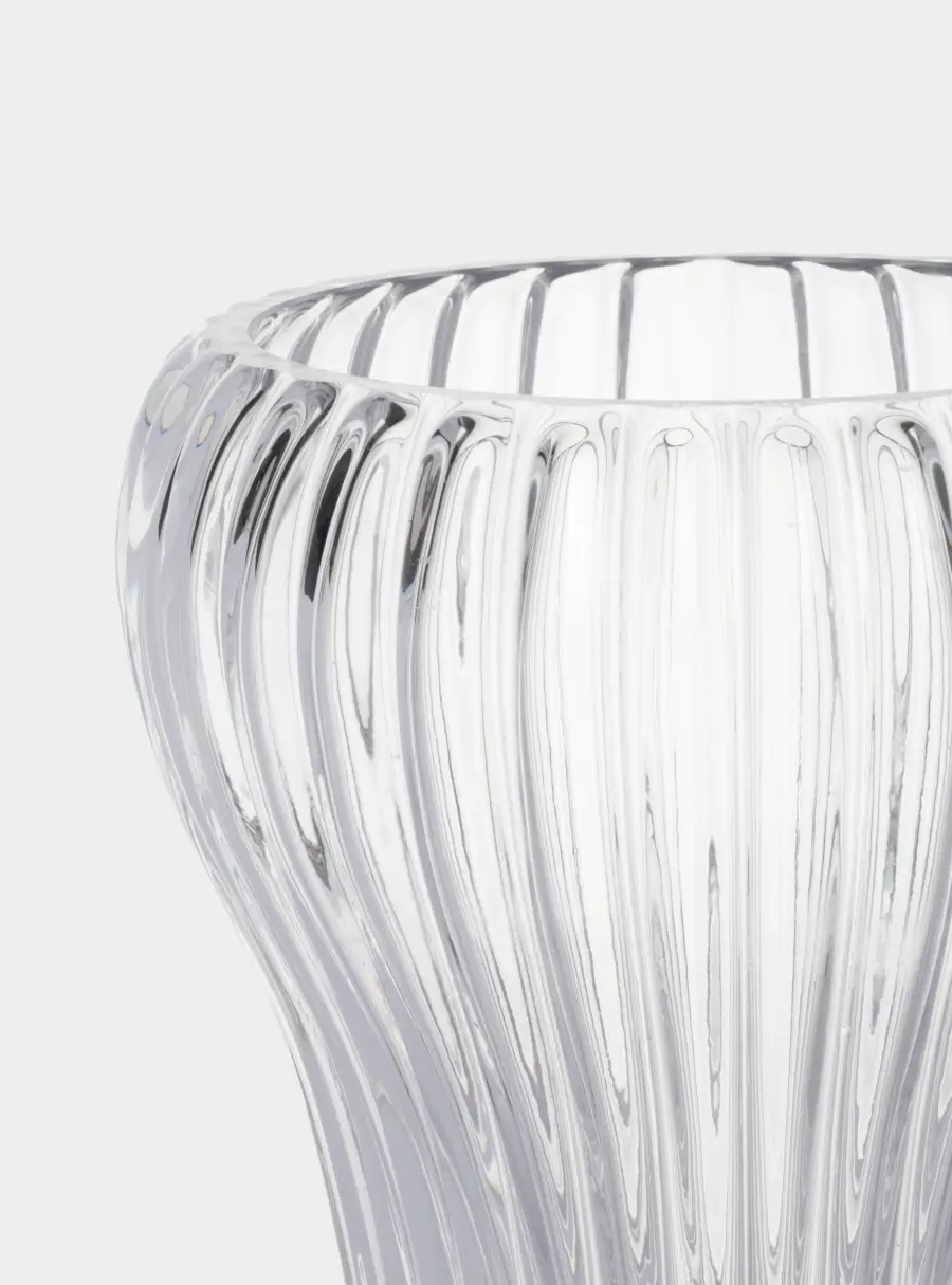 Ваза для цветов, 28 см, стекло, Grand ,image-2