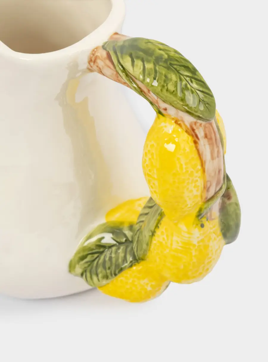 Кувшин, 1,4 л, фарфор P, молочный, Лимоны, Limoncello, image-5