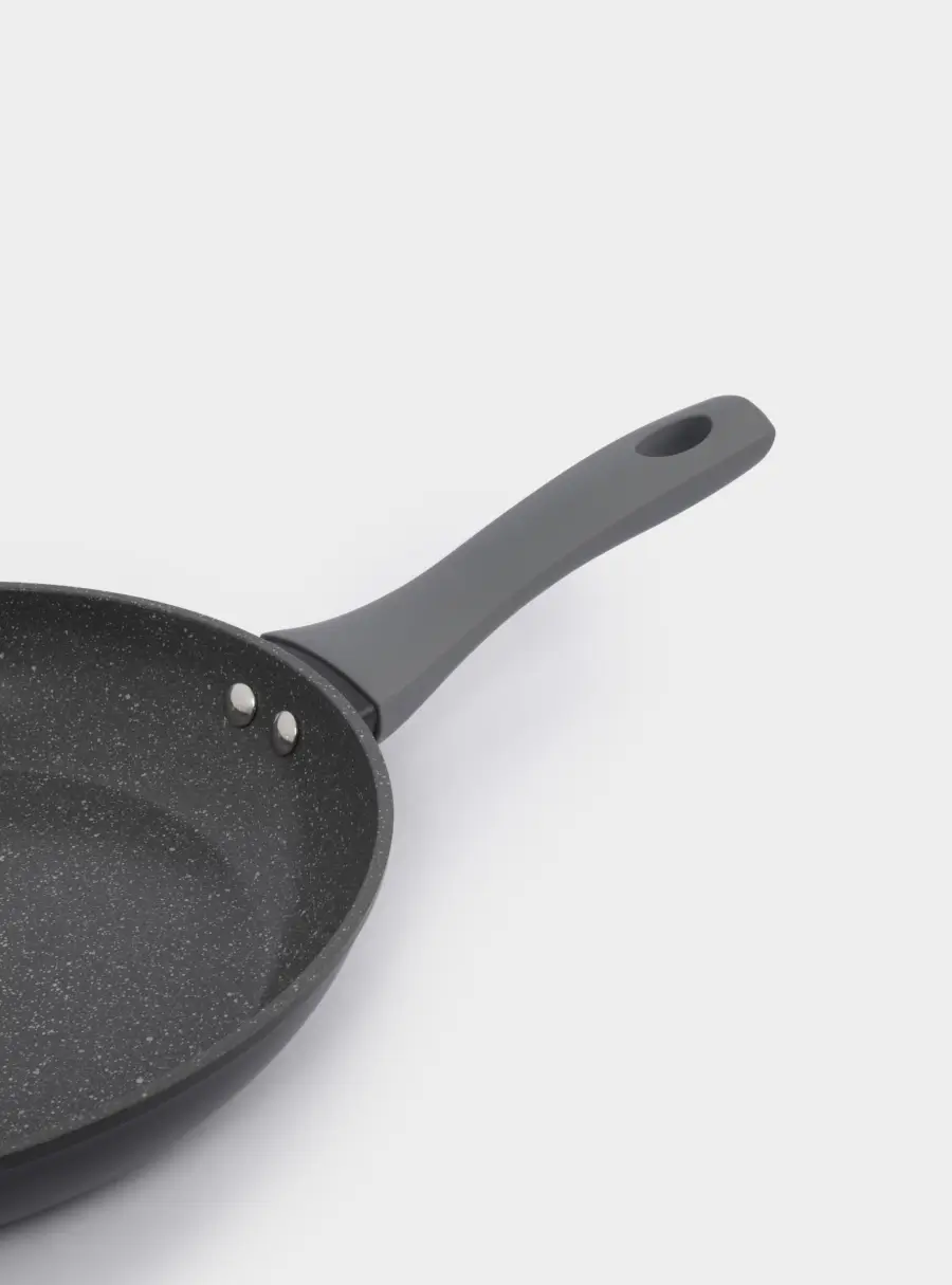 Сковорода, 24 см, с покрытием, алюминий, серо-черная, Robust ,image-3