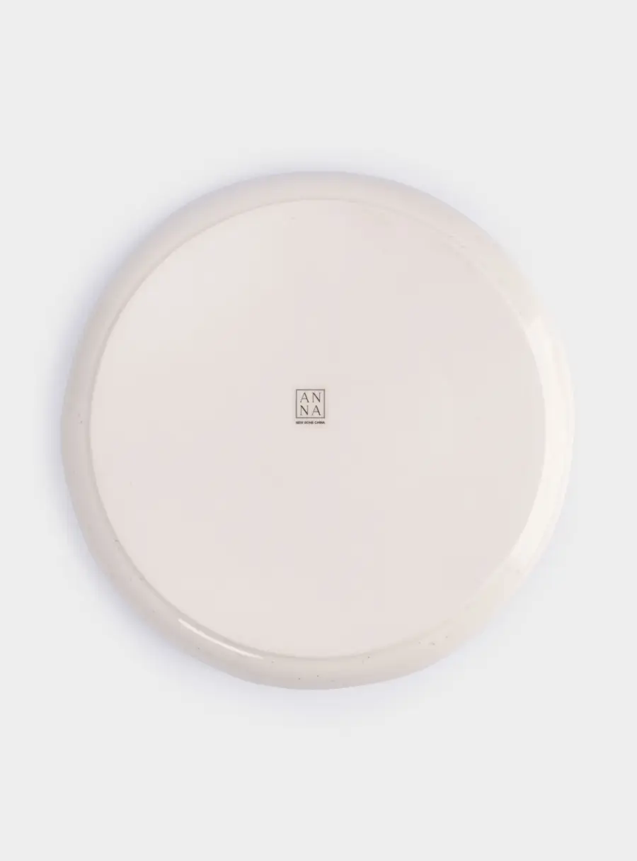 Тарелка обеденная, 26 см, фарфор N, белая, в крапинку, Приправы, Herbarium new, image-4