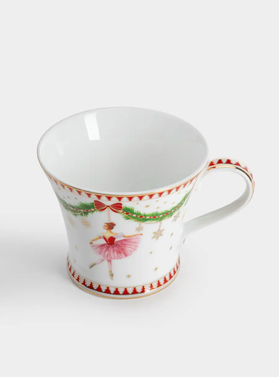 Пара чайная, 1 перс, 2 пр, 200 мл, фарфор P, белая, Щелкунчик и фея, Magie de Noel, image-2