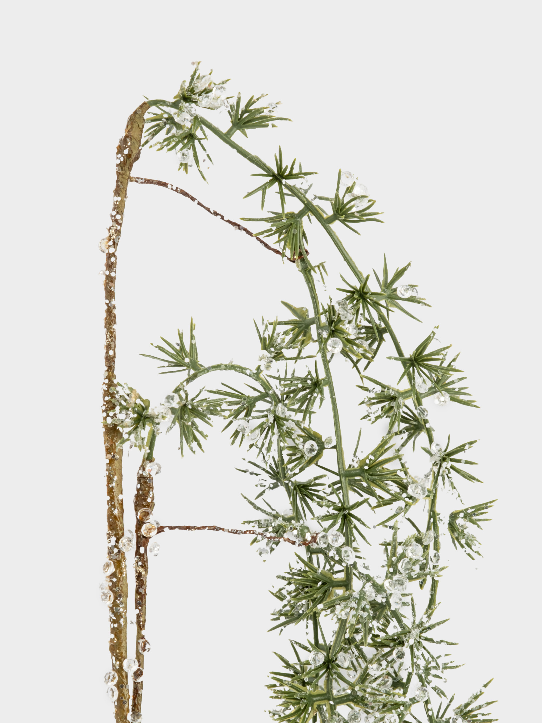 Ветка декоративная, 60 см, пластик/металл, Ветка пихты, Interior natural, image-2