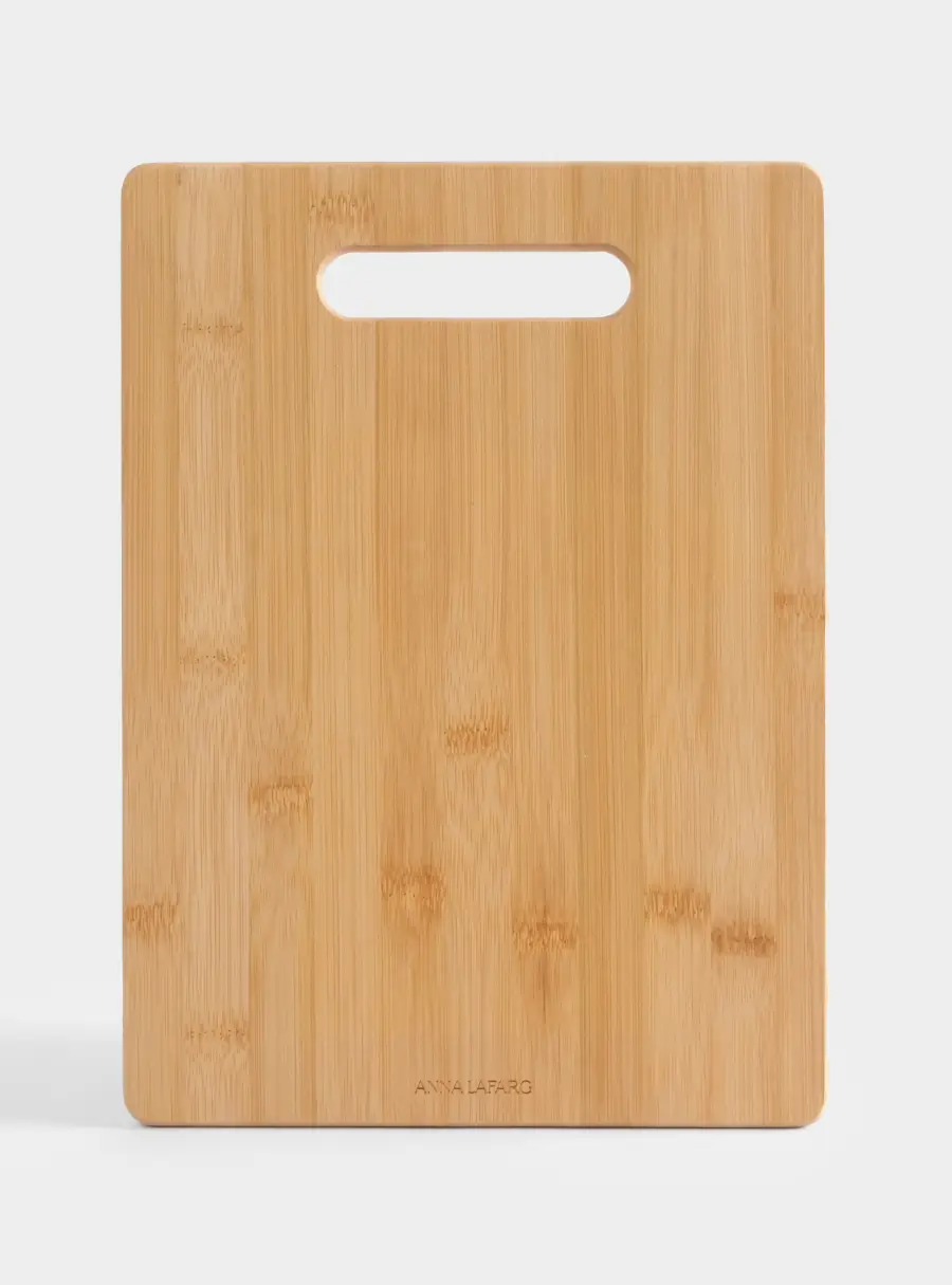 Доска разделочная, 30х22 см, прямоугольная, бамбук, Calm ,image-0