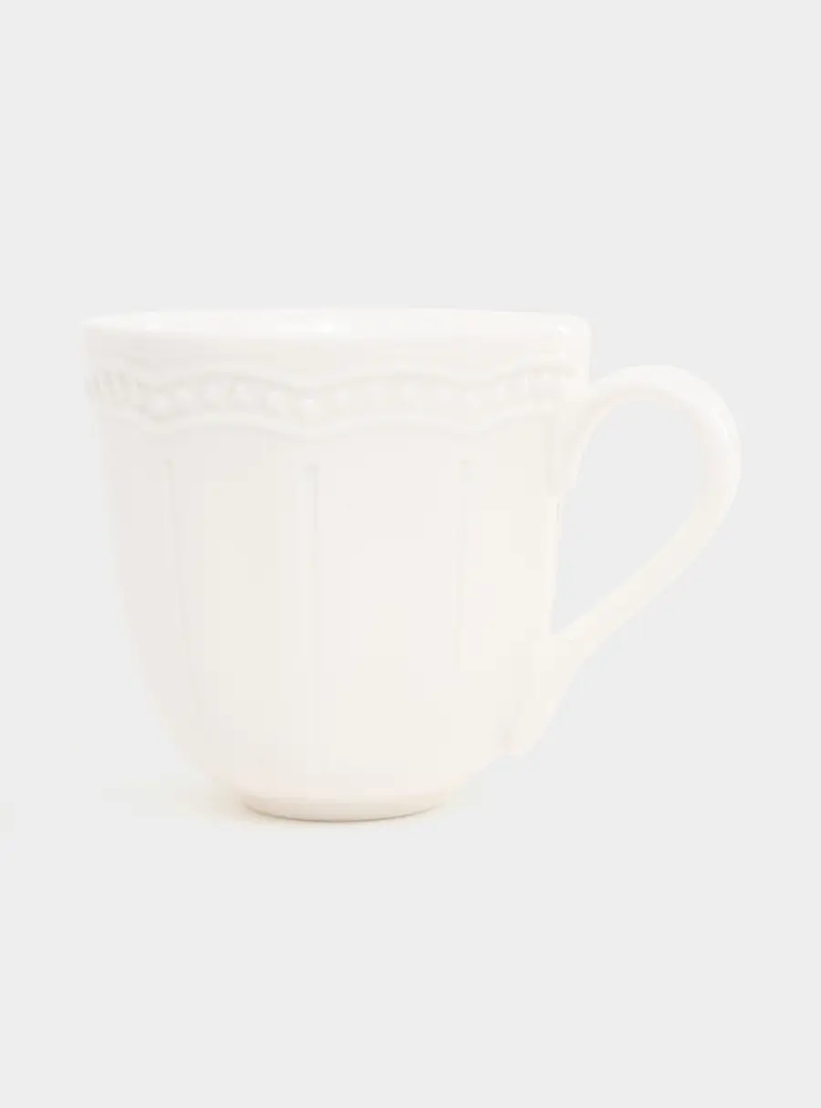 Чашка с блюдцем, 250 мл, белая, Elite, image-4