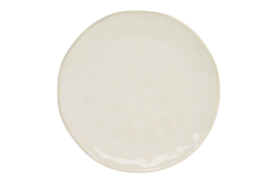 Тарелка обеденная Interiors, белая, 26 см