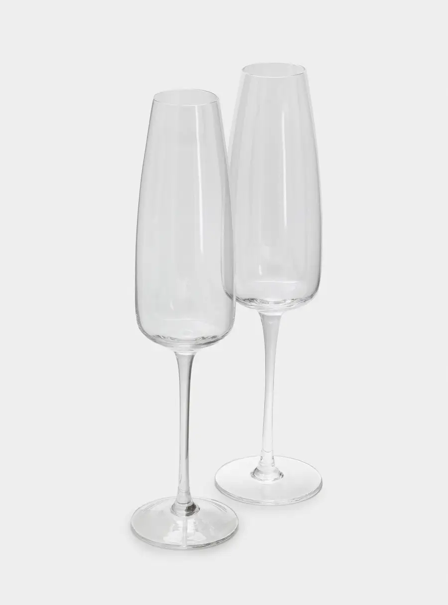 Бокал для шампанского, 300 мл, 2 шт, стекло, Melody ,image-1