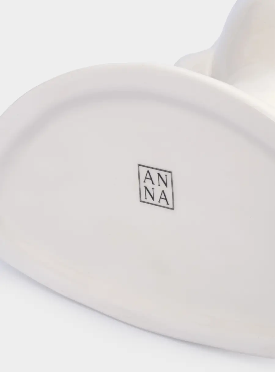 Ваза для цветов, 30 см, керамика, молочная, Женщина с тюльпанами, Tulip, image-6