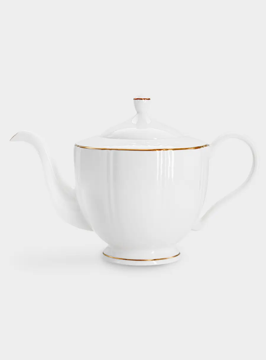 Сервиз чайный, 6 перс, 14 пр, золот., Лотос ,image-3