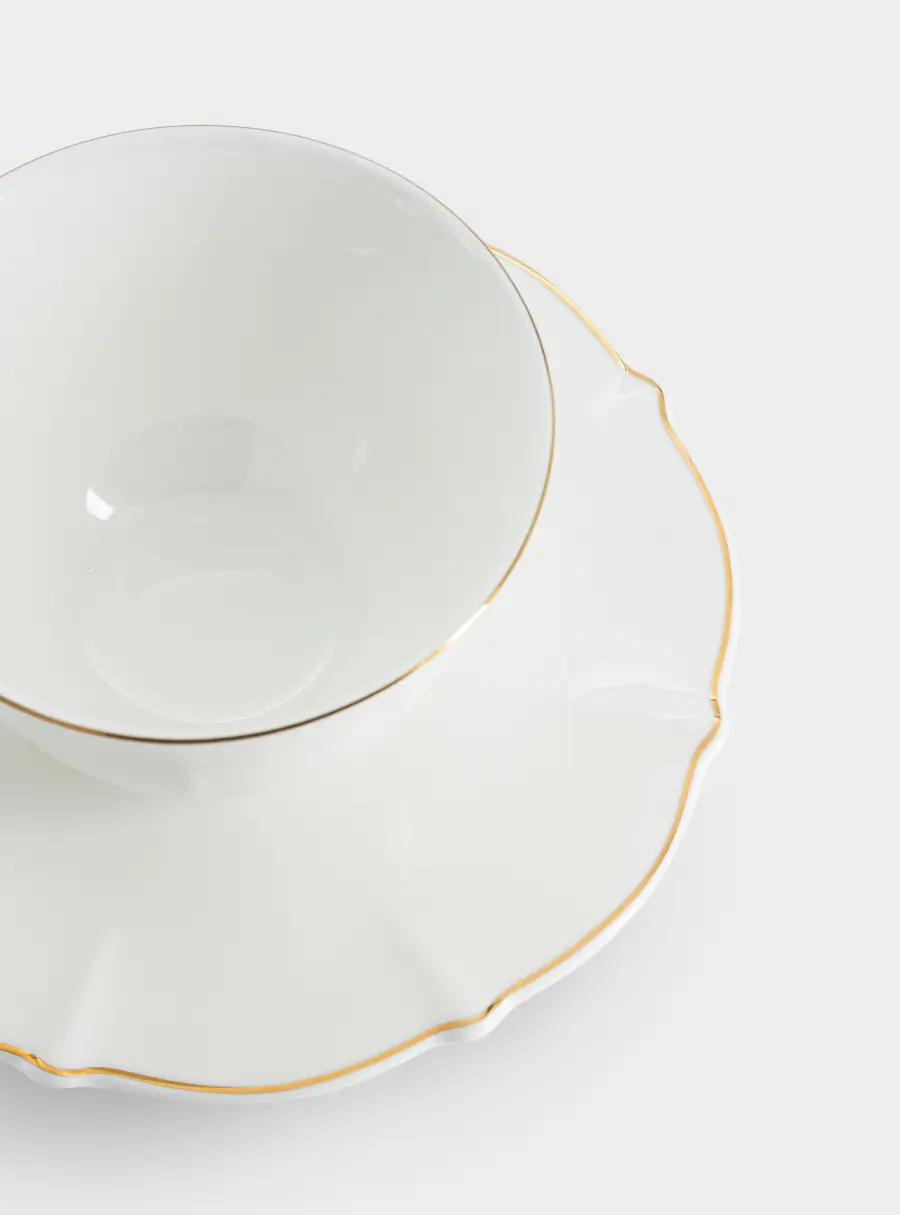 Чашка с блюдцем, 250 мл, Лотос, image-4