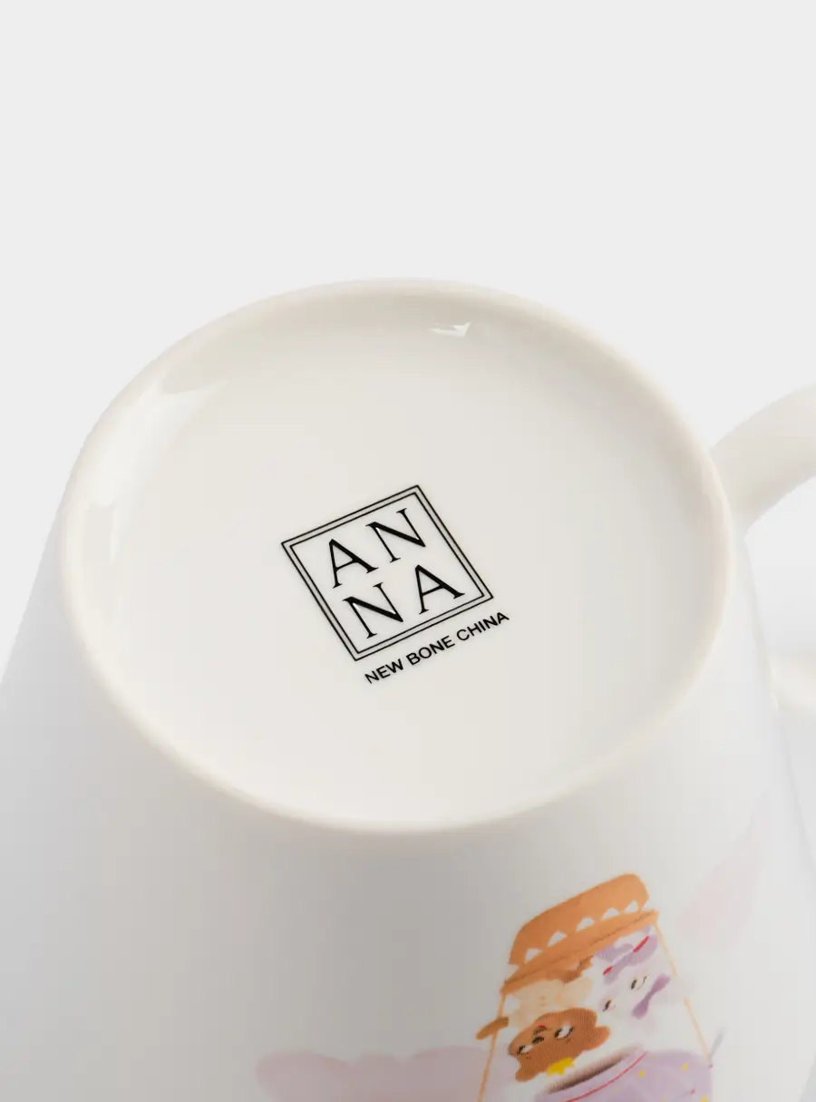 Набор посуды, детский, 1 перс, 3 пр, фарфор N, белый, Сказочные животные, Fabulous animals, image-8