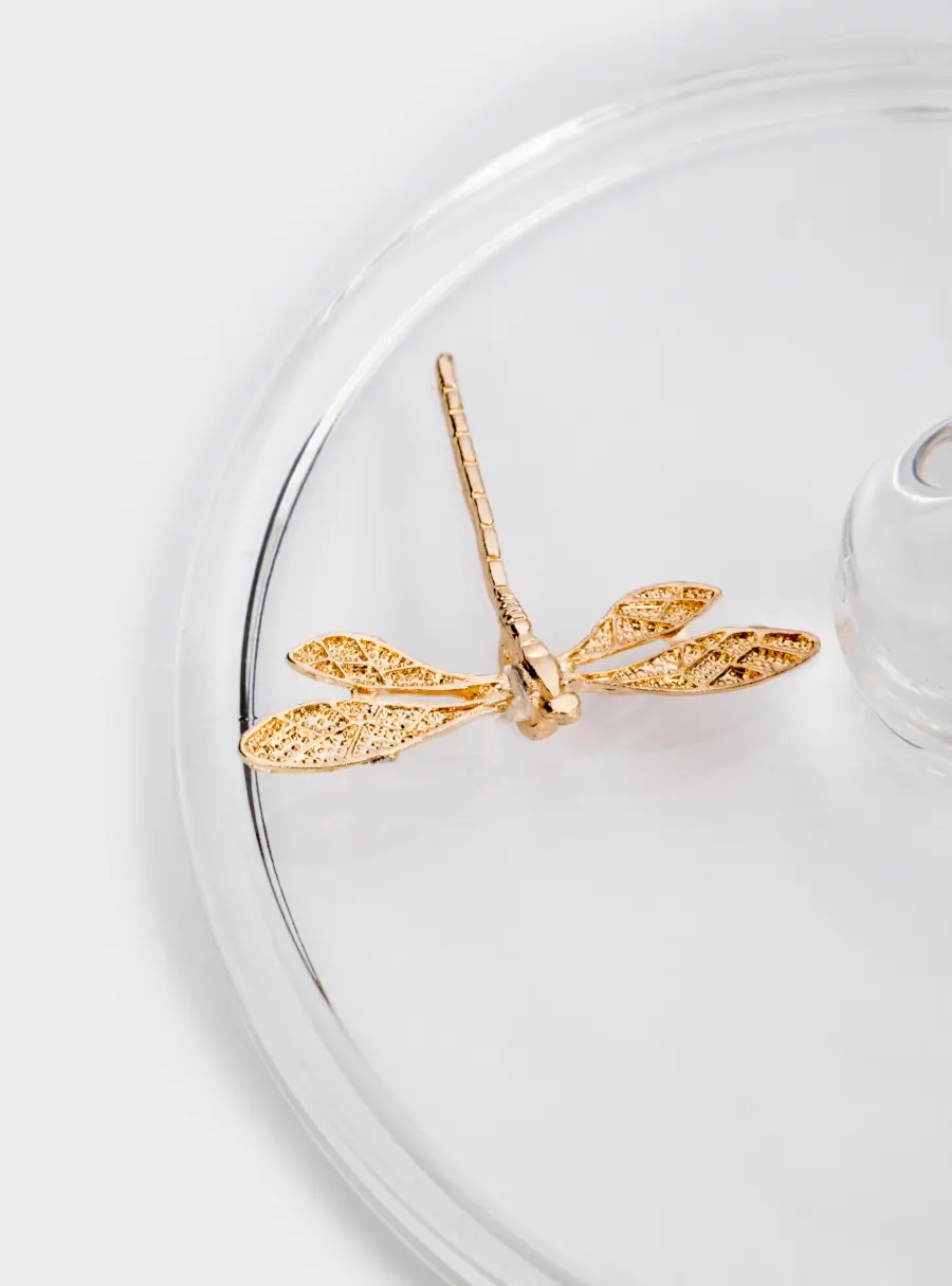 Конфетница, 11х9 см, с крышкой, стекло/металл, Glory ,image-2