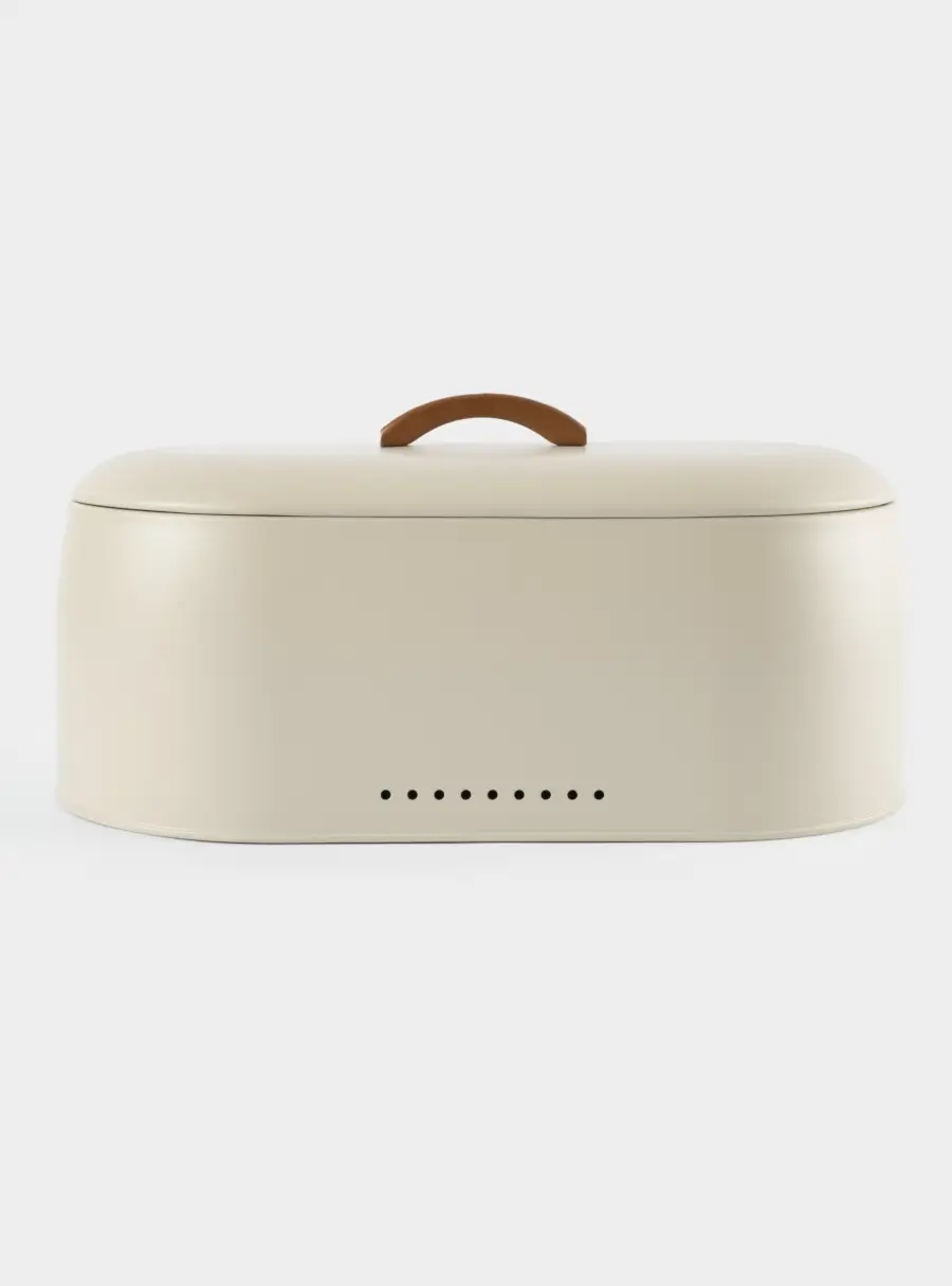 Хлебница, 36х16х20 см, металл/дерево, овальная, бежевая, Retro, image-5