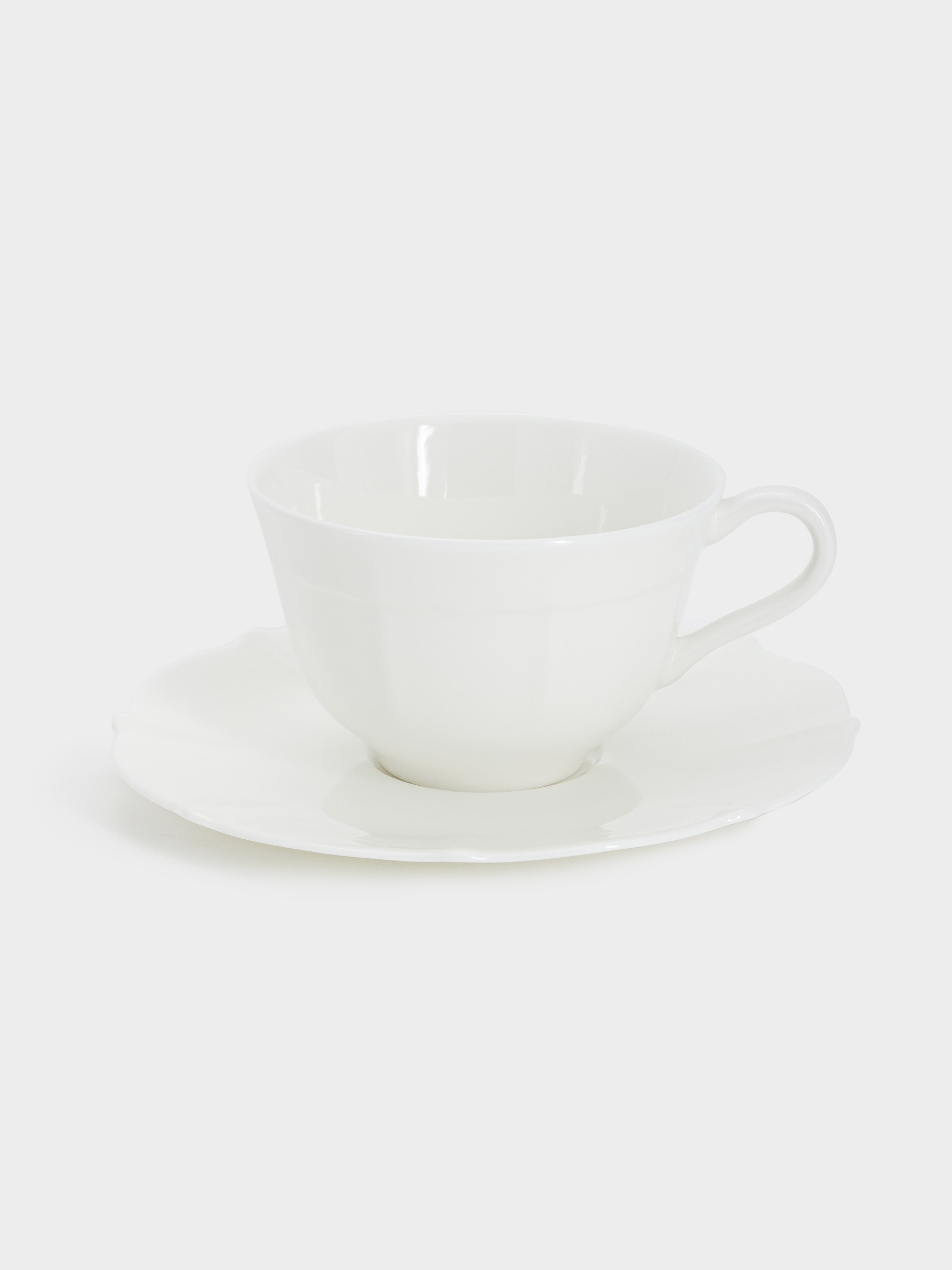 Пара чайная, 1 перс, 2 пр, 250 мл, фарфор F, белая, Lotus white, image-0