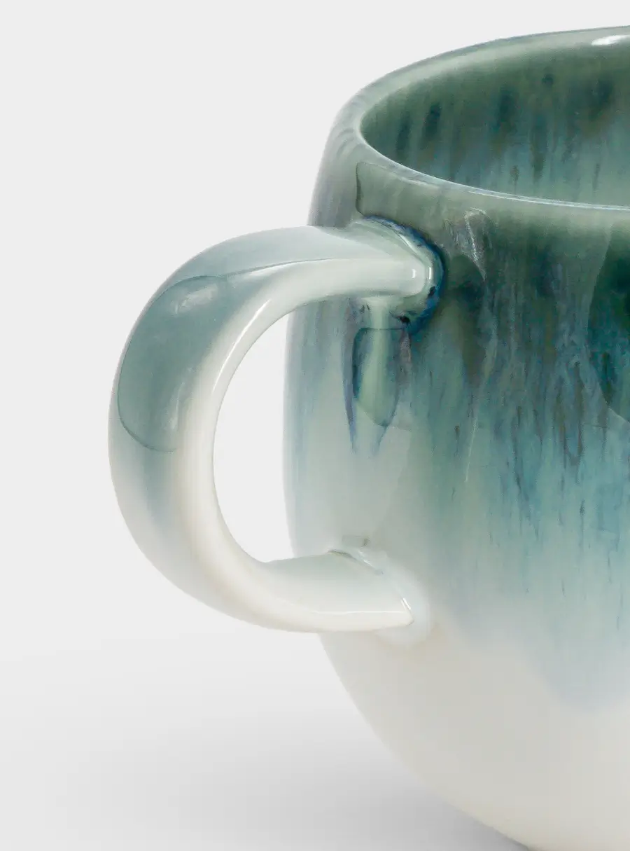 Кружка, 375 мл, голубая, Nuances, image-3