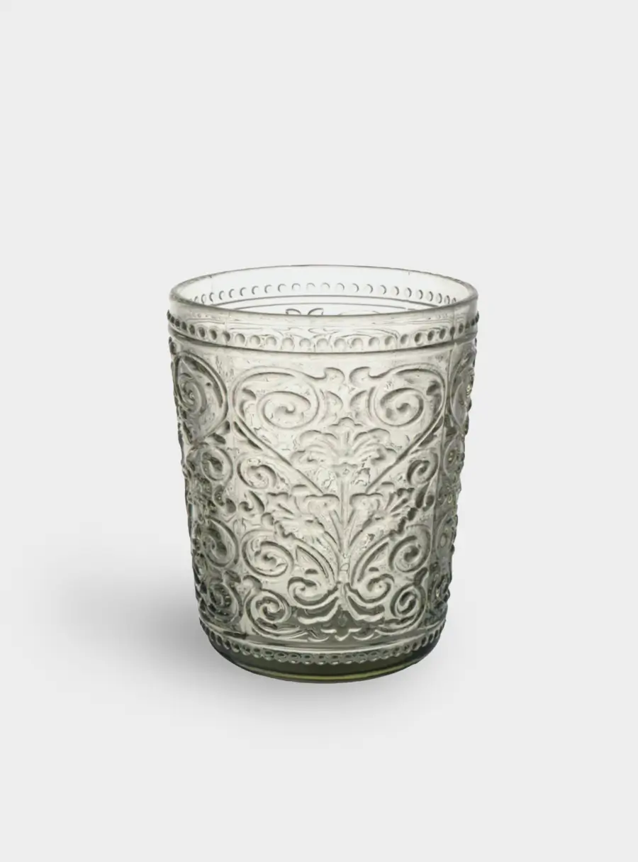 Стакан, 10 см, 320 мл, стекло Р, зеленый, Folklore  ,image-1