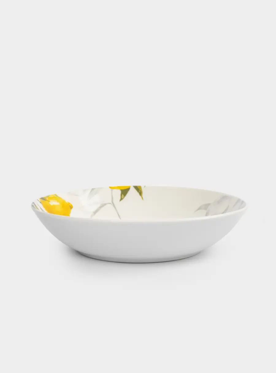 Сервиз обеденный, 6 перс, 18 пр, фарфор P, белый, Лимоны, Palermo, image-5