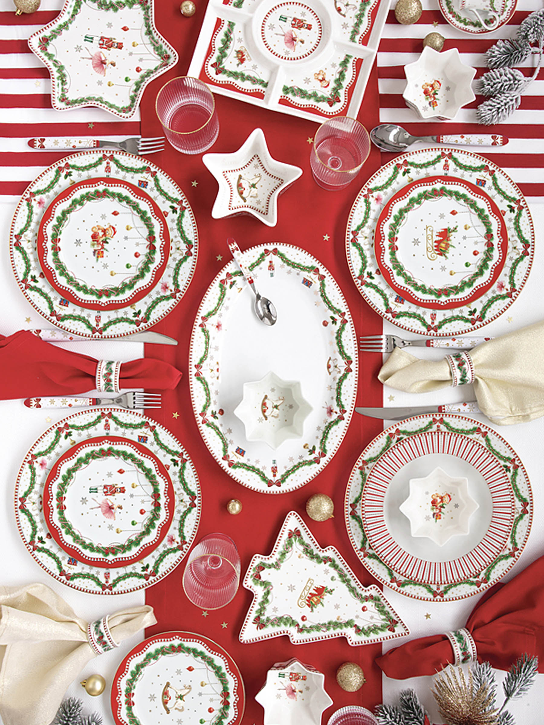Пара чайная, 1 перс, 2 пр, 200 мл, фарфор P, белая, Щелкунчик и фея, Magie de Noel, image-6