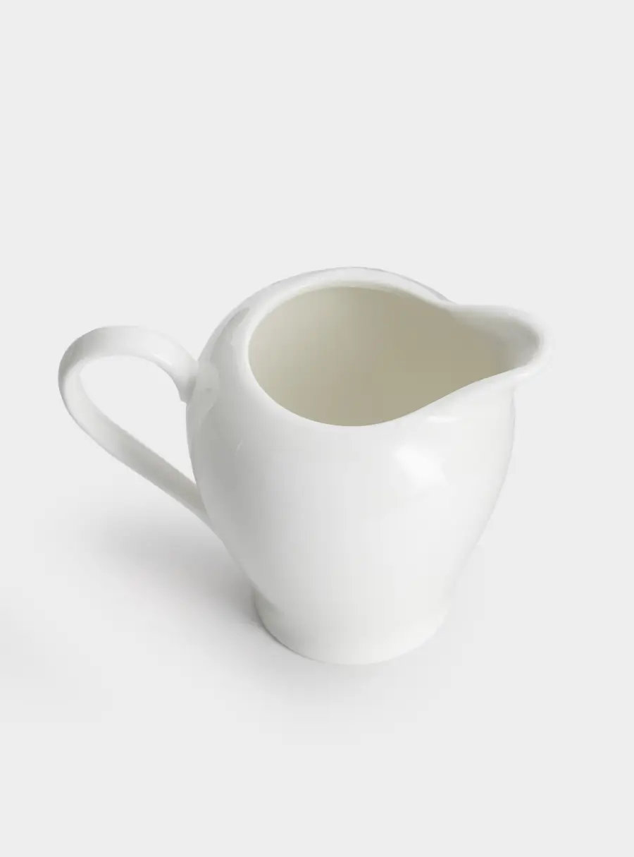 Молочник, 360 мл, фарфор P, белый, White Basics, image-1