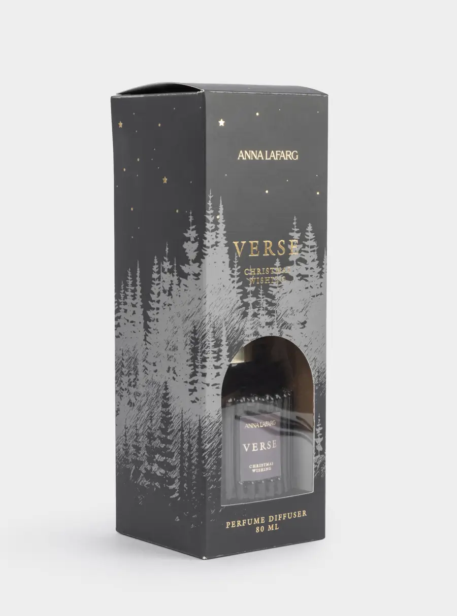 Ароматический диффузор, 80 мл, серый, Christmas Wishing, Verse, image-5