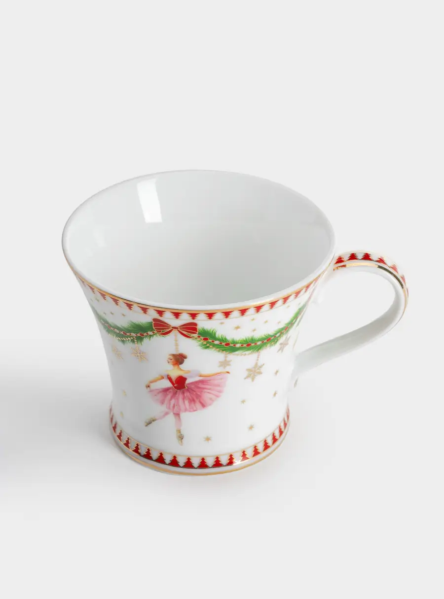 Пара чайная, 1 перс, 2 пр, 200 мл, фарфор P, белая, Щелкунчик и фея, Magie de Noel, image-2