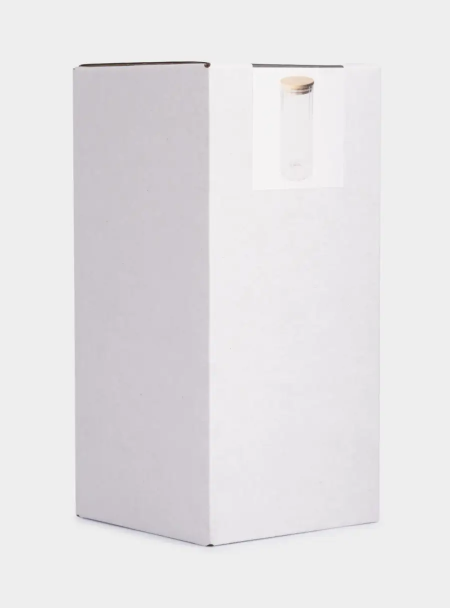 Банка для сыпучих продуктов, 1 л, стекло Б/бамбук, Grand, image-5