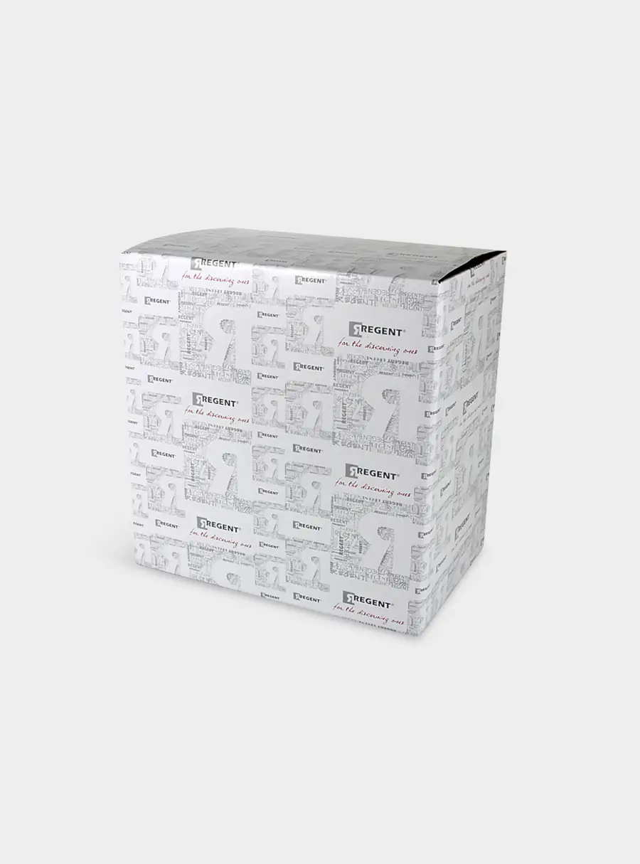 Подставка для пирожных, 20х20/33 см, 2 яруса, стекло/металл, Brittany ,image-1